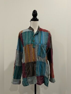 Vintage Jayli Bohemian Popover Top
